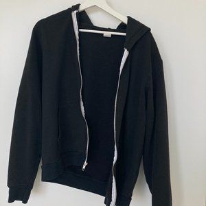 American Apparel black hoodie size M